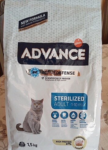 ADVANCE HİNDİLİ KISIR KEDİ MAMASI