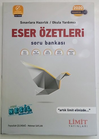 Eser Özetleri Soru Bankası 2020