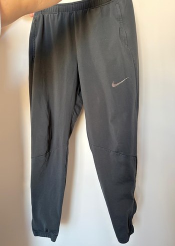 Gri-siyah  Nike Fermuarlı Rahat Kesim Erkek Eşofman Altı - Görsel 2