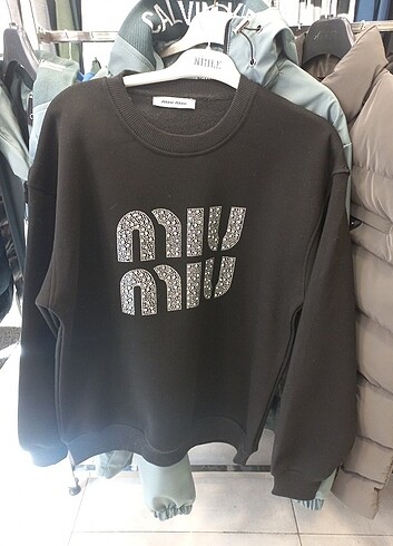 s Beden Miu miu kadın sweatshirt 