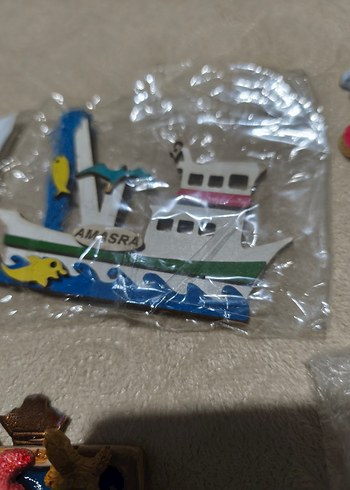 Beden Renkli Ev Dekoratif Magnet Seti
