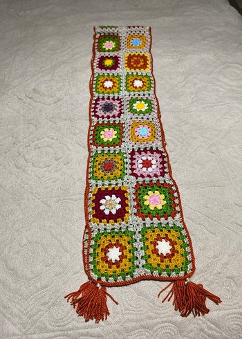 Beden çeşitli Renk Renkli Örgü Bohem Kadın atkı