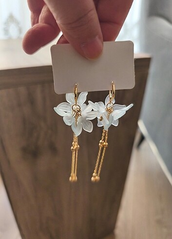 Accessorize Açık mavi Gold sallantılı küpe