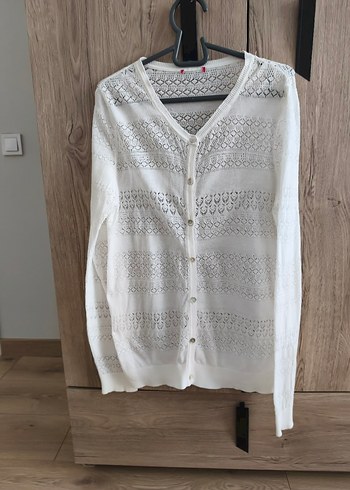 LC Waikiki Dantel görünümlü Beyaz Bohem Hırka