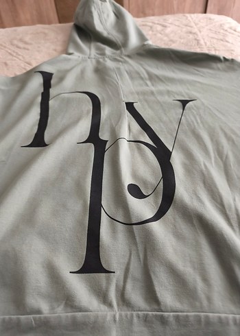 s Beden turkuaz Renk Kadın mont yesiliFermuarlı kapri Kollu, kapşonlu Sweatshirt