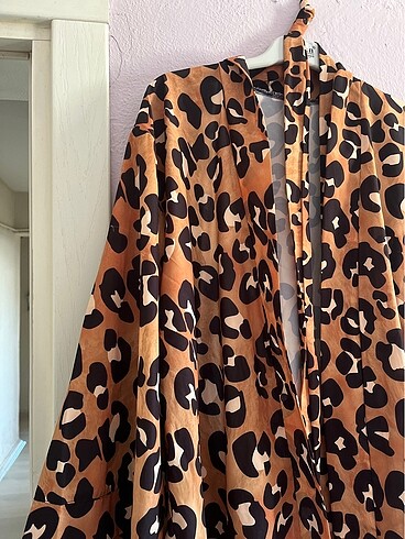 m Beden çeşitli Renk Leopar kimono