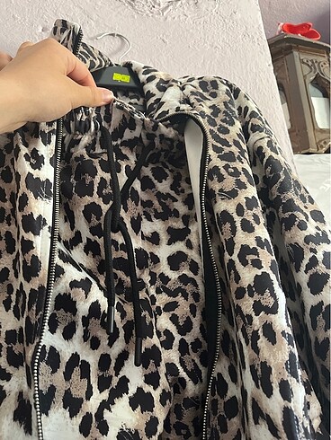 Defacto Leopar eşofman takımı