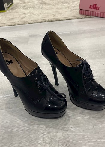 Kadın Siyah Platform Topuklu Goth Ayakkabı - Görsel 3