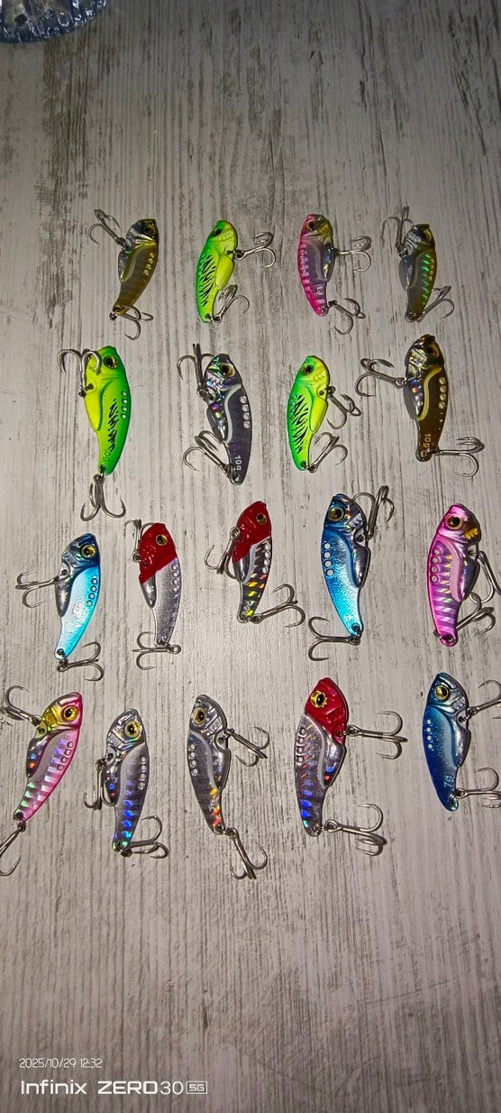 Renkli Çoklu Balıkçı Yemleri Seti - Görsel 5