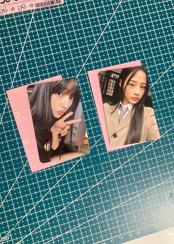 Orijinal Minji 2li Photocard Set
