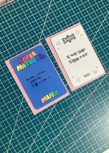  Orijinal Minji 2li Photocard Set