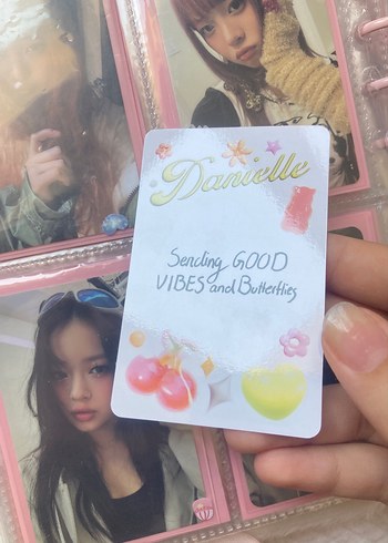  Beden Renk Orijinal Danielle Photocard