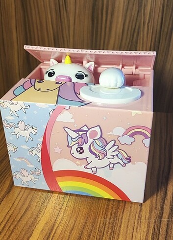  Beden çeşitli Renk Unicorn Akıllı Kumbara 