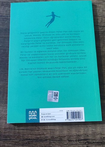 Peter Pan - J.M. Barrie Çocuk Klasikleri - Görsel 2