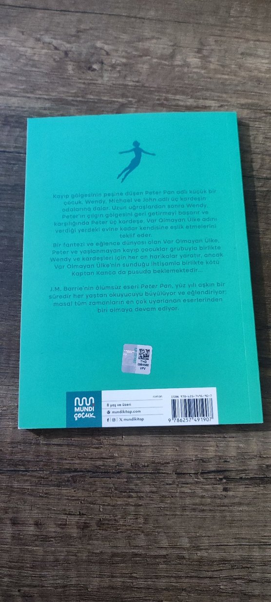 Peter Pan - J.M. Barrie Çocuk Klasikleri - Görsel 2