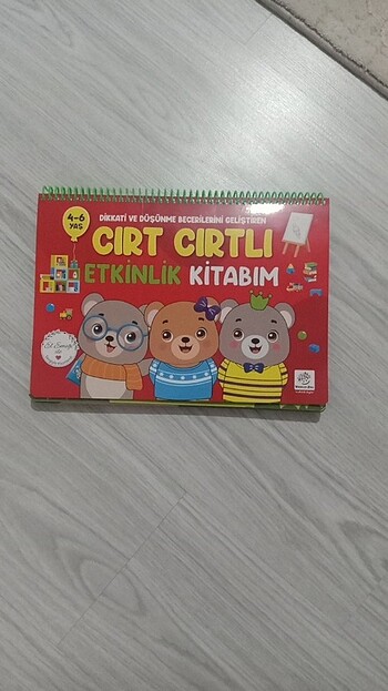 Cırt cırtlı etkinlik kitabı