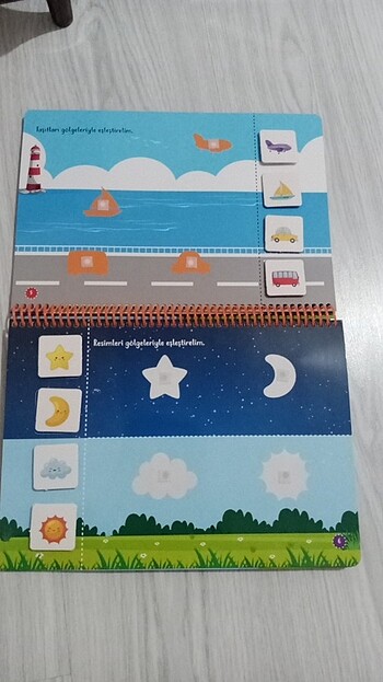  Beden Renk Cırt cırtlı etkinlik kitabı