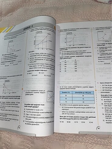  Beden Renk ayt kimya bilgi sarmal soru bankası