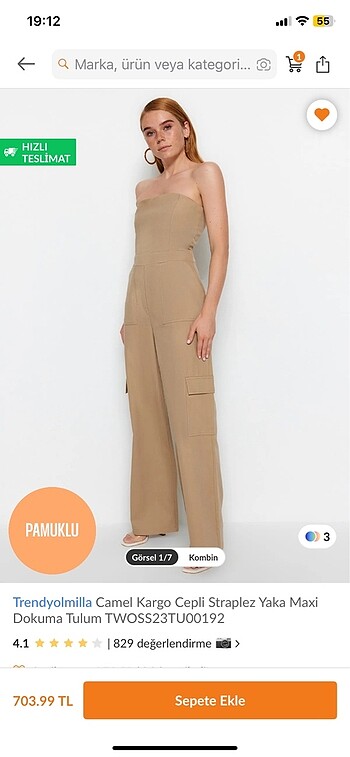 Trendyol & Milla Trendyolmilla tulum