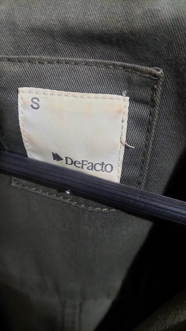 Rüzgarlık ince parka yeşil defacto - Görsel 3