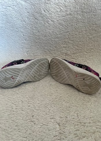 Kız Çocuk Renkli Bağcıklı Spor Ayakkabı - Görsel 5