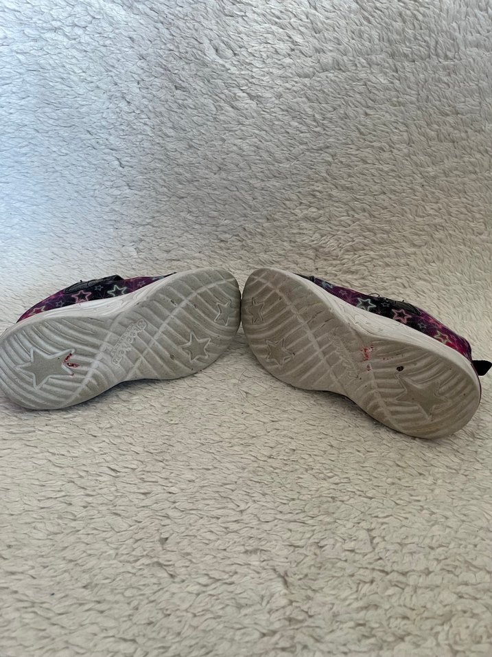 Kız Çocuk Renkli Bağcıklı Spor Ayakkabı - Görsel 5