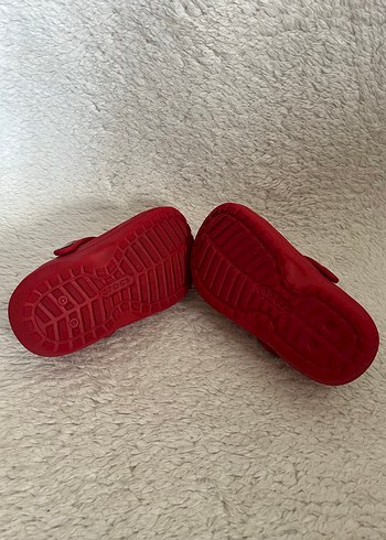 Kırmızı Erkek Çocuk Kaydırmaz Terlik - Görsel 5