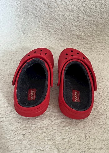 Kırmızı Erkek Çocuk Kaydırmaz Terlik - Görsel 4