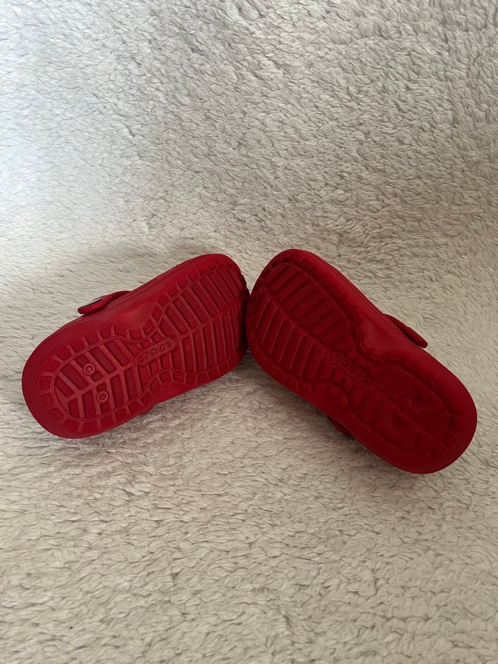 Kırmızı Erkek Çocuk Kaydırmaz Terlik - Görsel 5