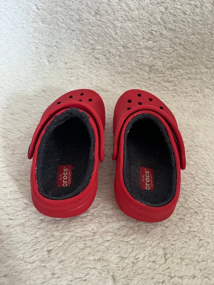 Kırmızı Erkek Çocuk Kaydırmaz Terlik - Görsel 4