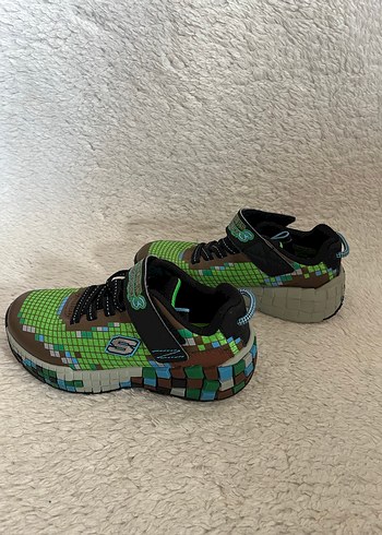 Çok Renkli Erkek Çocuk Yılan Desenli Spor Ayakkabı - Görsel 2