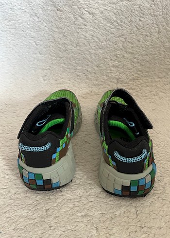 Çok Renkli Erkek Çocuk Yılan Desenli Spor Ayakkabı - Görsel 4