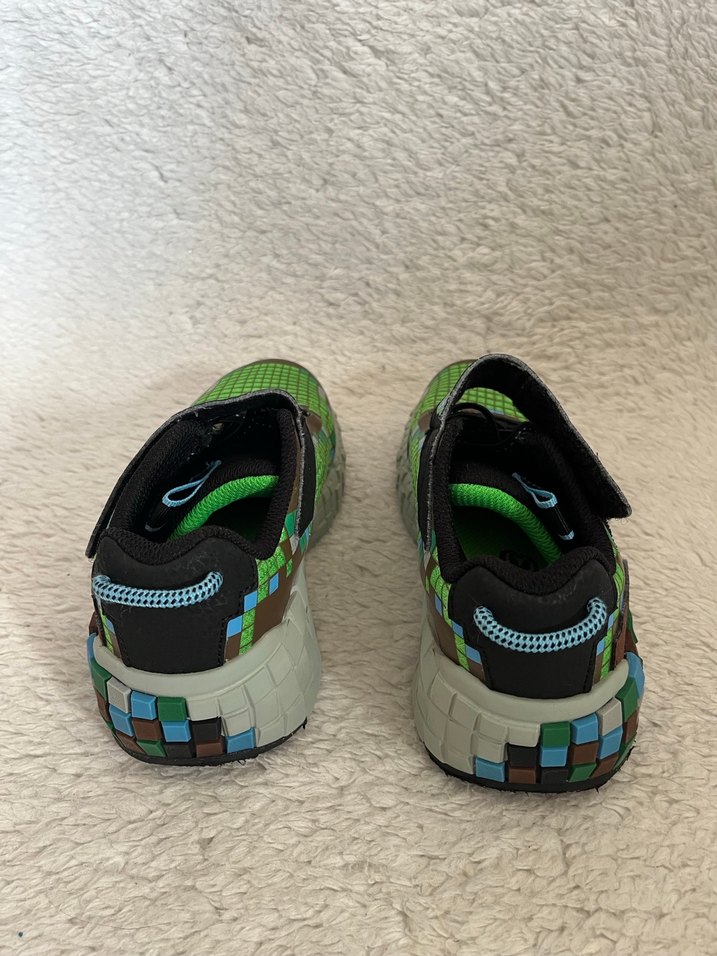 Çok Renkli Erkek Çocuk Yılan Desenli Spor Ayakkabı - Görsel 4