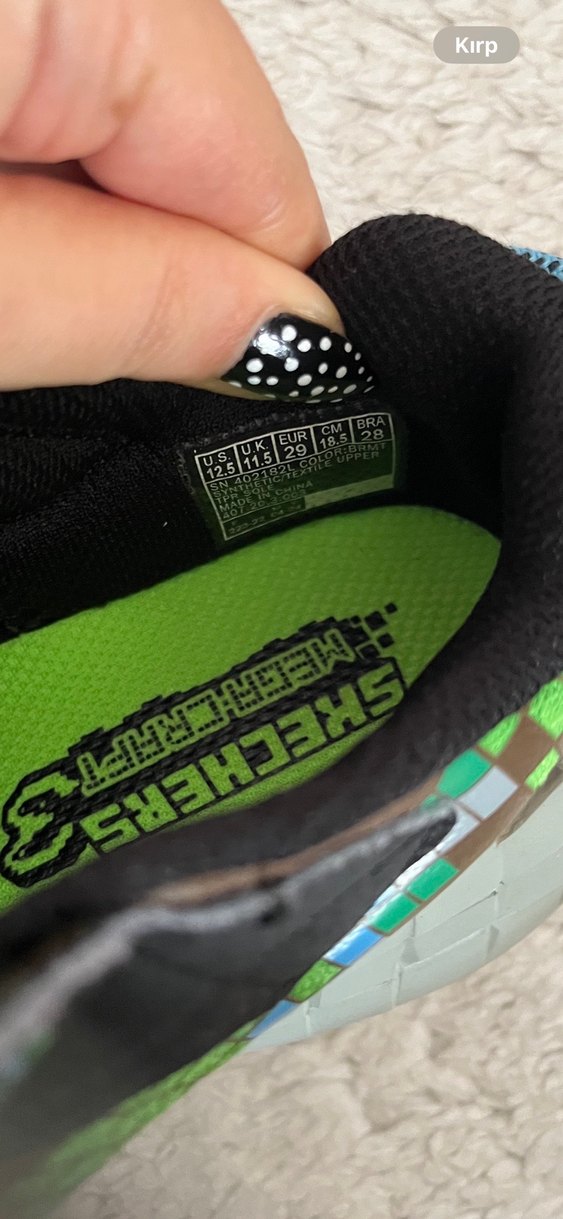 Çok Renkli Erkek Çocuk Yılan Desenli Spor Ayakkabı - Görsel 5