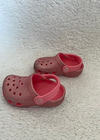 Pembe Simli Kız Çocuk Terlik - Görsel 2