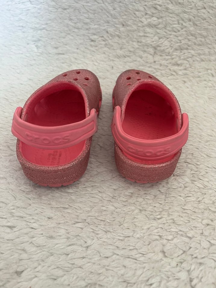 Pembe Simli Kız Çocuk Terlik - Görsel 4