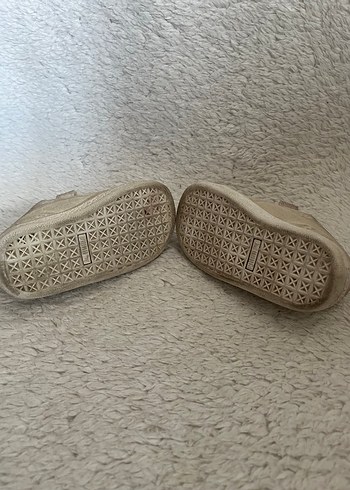 Kız Çocuk Gri Süet Spor Ayakkabı Velcro - Görsel 5