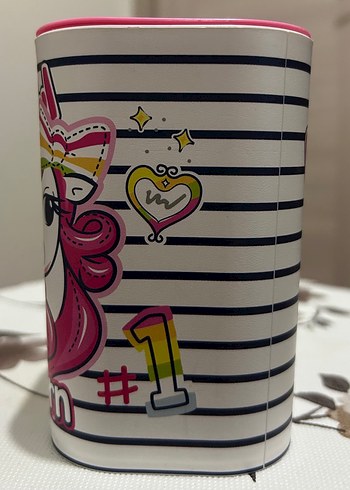 Çocuklar veya Öğrenciler için Desenli Kumbara - 8 Adet - Görsel 2