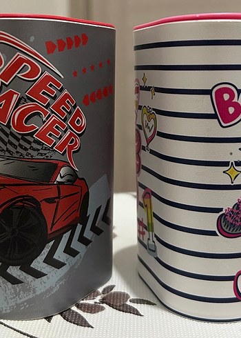 Çocuklar veya Öğrenciler için Desenli Kumbara - 8 Adet - Görsel 4