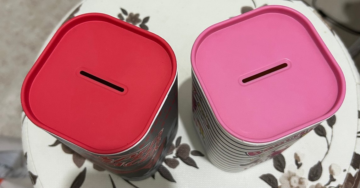 Çocuklar veya Öğrenciler için Desenli Kumbara - 8 Adet - Görsel 5