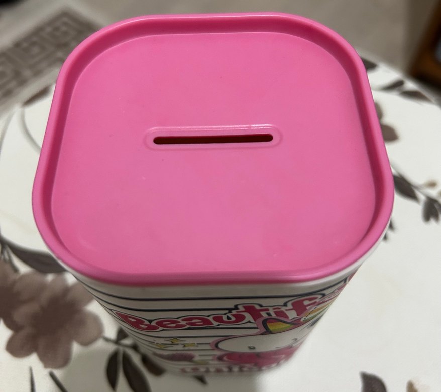 Çocuklar veya Öğrenciler için Desenli Kumbara - 8 Adet - Görsel 3