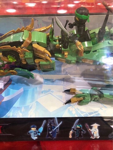  Beden Lego Ninjago Movie Serisi 70612 (Sergileme Standlı)