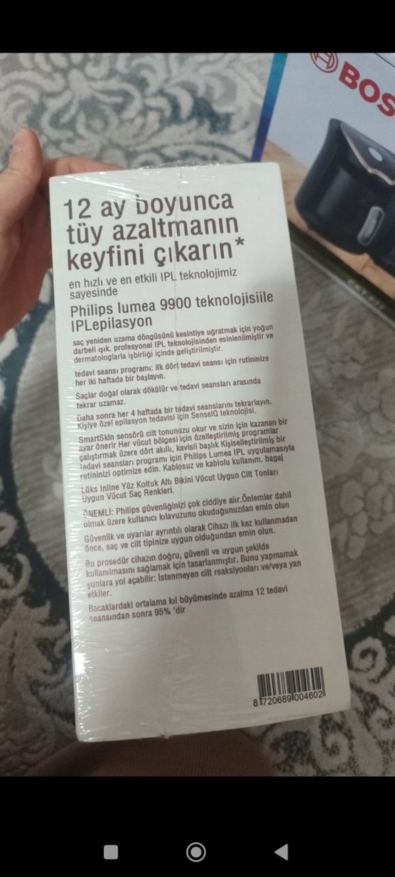 Philips Lumea IPL Lazer Epilasyon Cihazı - Görsel 2