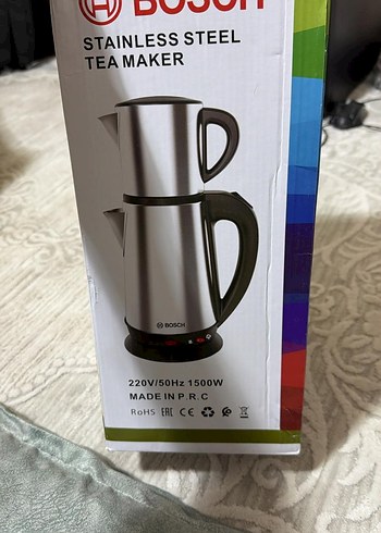 Bosch Paslanmaz Çelik Çay Makinesi 1.8+0.8 L - Görsel 2