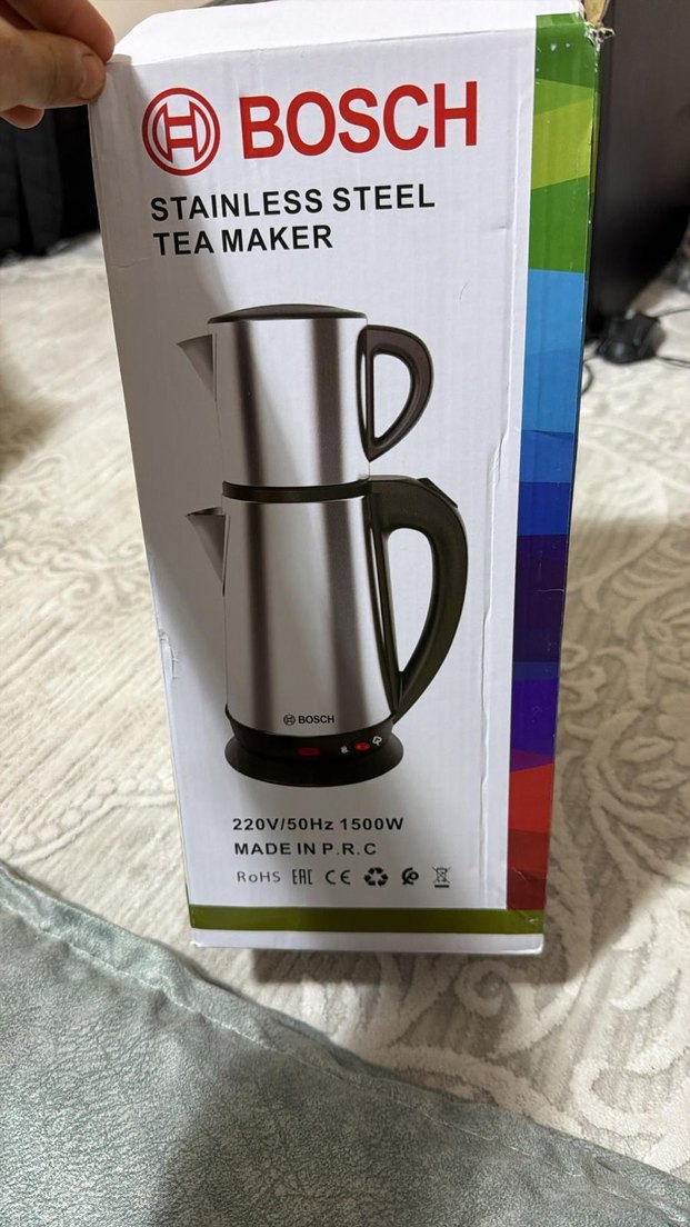 Bosch Paslanmaz Çelik Çay Makinesi 1.8+0.8 L - Görsel 2