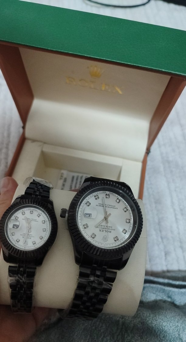 Rolex Siyah Klasik Erkek Saatleri - Görsel 4