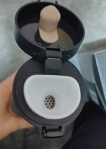 Gri Paslanmaz Çelik Termos Bardak - Görsel 6