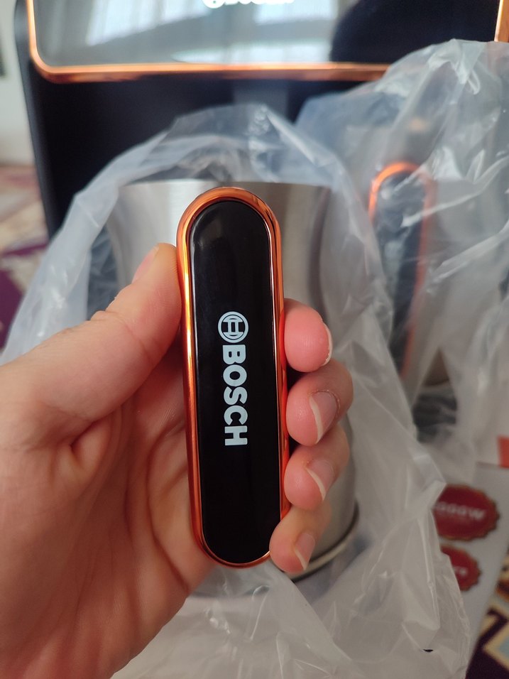 Bosch Siyah Gri 2 Hazneli Türk Kahvesi Makinesi B-202 - Görsel 5