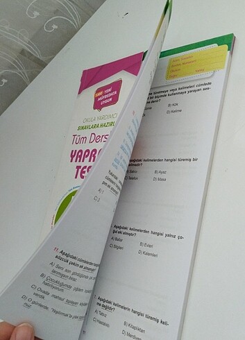 Beden 5. Sınıf tüm dersler yaprak test