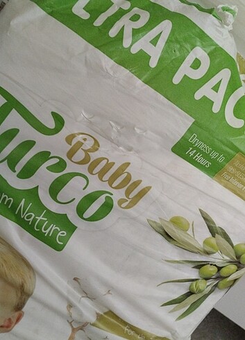 6 Beden: 16+ kg Beden Renk Baby turco from natural 7 xx large bebek bezi